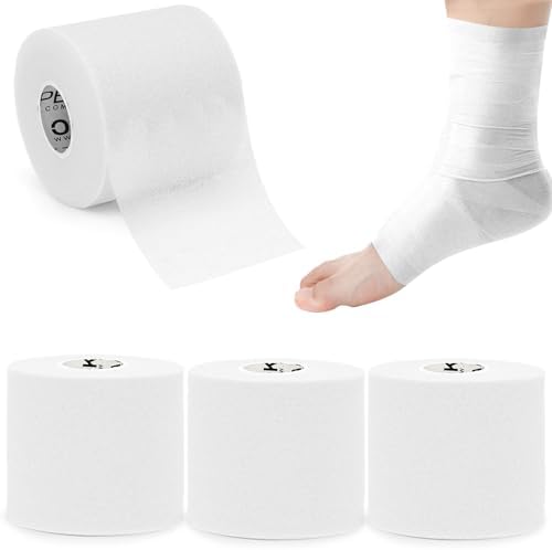 OK TAPE Pre Wrap Tape 4-Rolls 120 Yds Athletic Foam Underwrap for Sports by OKTAPE