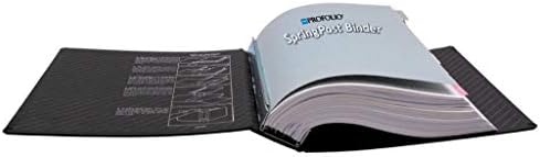 ProFolio by Itoya, SpringPost Binder - 5 Interchangeable Color-Coded Spines and 5 Tabbed Dividers , 4" Paper Capacity - Image 3
