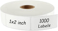 MaxGear 1000 Removable Freezer Labels 1x2 Inch by MaxGear