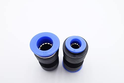Push to Connect Fitting 12mm x 8mm Tube OD, Straight Union - Image 2