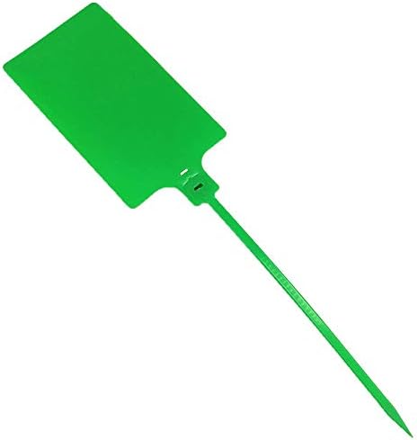 Plastic Seals Shipping Tags Logistics Use Big Sign Tie Large Label Tie, 255mm Total Length, Package of 100pcs (Green) - Image 7