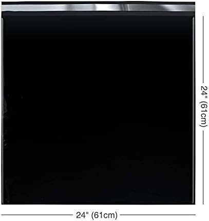 Fuxury Large Poly Mailers 24x24 50pcs Heavy Duty Shipping Bags Black - Image 5