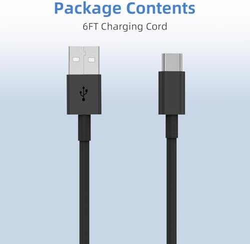 LDHTY CarPlay Charging Cable, USB A to USB C Cable, 2-Pack 6FT, Black - Image 6