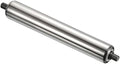 PATIKIL Conveyor Roller 1.5" Diameter 10" Length, Stainless Steel Gravity Transmission Replacement Part Galvanized End, Silver by PATIKIL