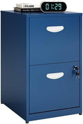 Polup 2 Drawer File Cabinet with Lock, Metal Filing Cabinet for Home Office by POLUP