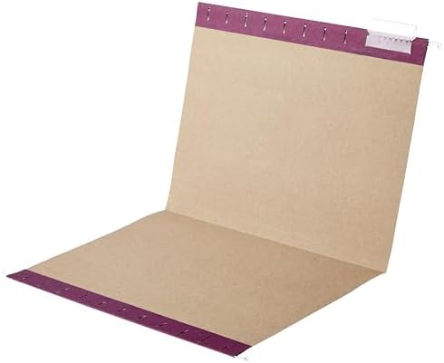 Amazon Basics Hanging File Folders with Adjustable Tabs for Document Organization, Letter Size, Assorted Jewel-Tone Colors, 25-Pack - Image 4
