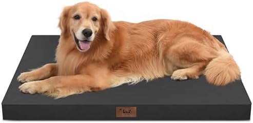 Waterproof Orthopedic Outdoor Dog Bed XL for Extra Large Dogs by TailStories