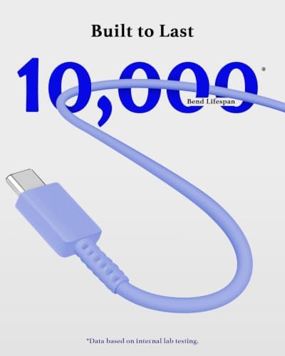 25W Type C Charger Fast Charging Long 10 FT Fast Charger USB C Cable - Image 6