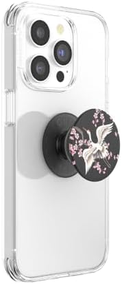 PopSockets Adhesive Phone Grip, Holder, Phone Stand, Plant-Based - Crane in Flight - Image 2