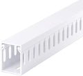 1.6"H x 1.2"W Cable Raceway, 99in Under Desk Wire Management Channel, White by ZhiYo
