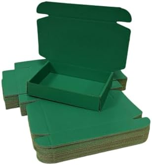 30 Pack 13x9x2 in Hunter Green Shipping Boxes - Image 3