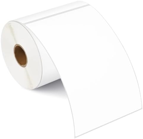 LLIKED 4" x 6" Thermal Labels, 250 Removable Labels with No Residue by LLIKED