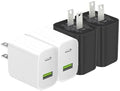 4 Pack USB C Charger Block, Dual Port Type C Wall Charger Fast Charging by DENGWENQIANG