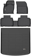 AIPOIL® Floor Mats & Cargo Liner Set for 2019-2023 Lincoln Nautilus & 2016-2018 Lincoln MKX All Weather Protection TPE Anti-Slip Automotive Full Set Custom Car Mats Accessories - Black by AIPOIL