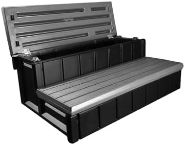 Confer Plastics Storage Step - Deep Grey by ConferPlasticsInc