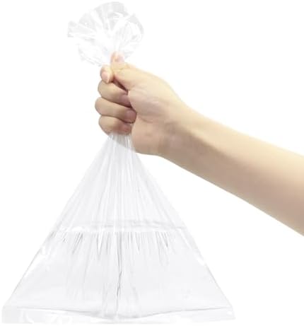 Yotelab Clear Plastic Flat Open Poly Bags for Packaging, 9x14 In, 50Pcs - Image 5