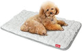 Dog Bed Crate Mat(21" X 14"), Soft Plush Dog Bed Crate Pad by Moonsea