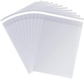 Self‑adhesive 50pcs 12X16 inch Clear Cellophane Bags Gift Wrap Treat Bags by MORIDA