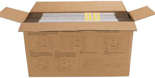 HORLIMER 13x10x3 Shipping Boxes Set of 20, White Corrugated Cardboard Mailer Box for Packing Small Business - Image 7