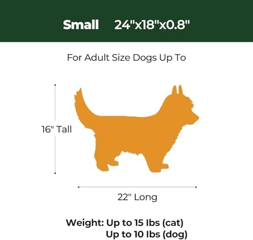 BALANCE Dog Crate Pad, Dog Foam Crate Mat Kennel Pad, Washable Water-Resistant Pet Bed Flat Dogs Cage Mat for Small Dogs - Image 5