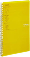 Kokuyo Smart Ring Binder, B5 Yellow Binder Notebook, Up to 25 Filler Papers by KokuyoUS