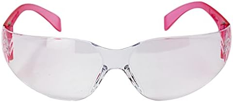 BISON LIFE Clear/Pink Safety Glasses for Men & Women ANSI Z87.1, 12 Pack - Image 4