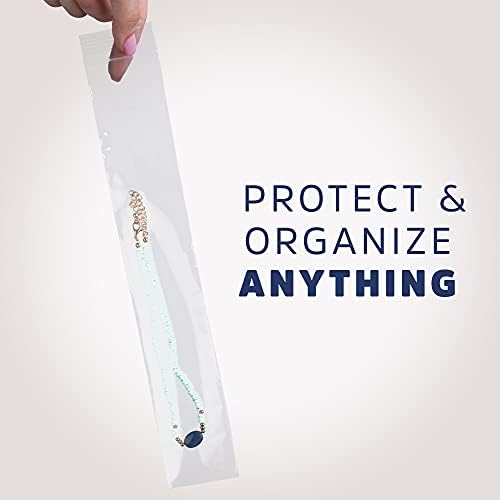 2" x 12" Long Zip Bags, 12000 Pack, 2 Mil, Reclosable, Clear Plastic, GPI - Image 6