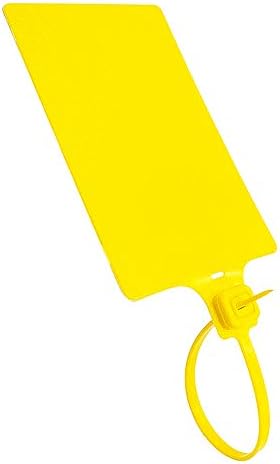 Plastic Shipping Tags for Labeling Large Zip Tie Labels 58x100mm 100pcs by XF-Vel