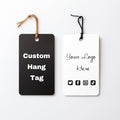 100 pcs Custom Hang Tags,Personalized Your Logo and Text Price Tags Jewelry Hang Tags Labels (1.75x3.5 inch) by Printyourdream