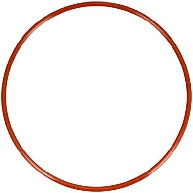uxcell Silicone O-Ring, 130mm OD, 123mm ID, 3.5mm Width, VMQ Seal Rings Gasket, Red by uxcell
