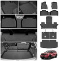 Floor Mats for Ford Explorer 2020-2025 2026 Captain Chairs (Only Fit 6 Seats), All Weather Cargo Liner for Explorer Accessories, Active/ST Line/ST/Platinum Car Accessories, Heavy Duty Car Mats by cartist