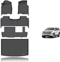 KELCSEECS Floor Mats for Chevy Suburban/GMC Yukon XL 8 Seats 2021-2026 by KELCSEECS