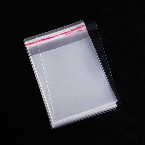 5x7 Inch 240Pcs Self Sealing Clear Cellophane Bags, Adhesive Cookie Treat Bag for DIY, Small Products, Food, and Gift Packaging (Pack of 3) - Image 4