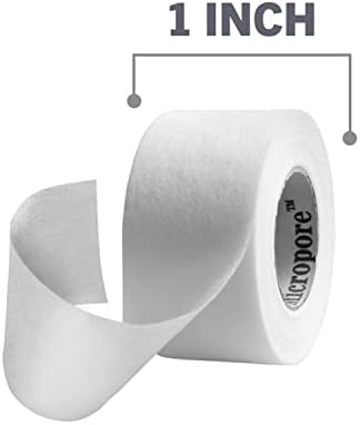 Nexcare Gentle Paper Tape, Medical Paper Tape, Secures Dressings and Lifts Away Gently - 1 in x 10 Yds, 2 Rolls of Tape (Pack of 4) - Image 6