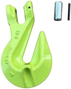 Clevis Grab Hooks 11684 lbs Heavy Duty Chain Hook for Truck Trailer Chain Forged Alloy Steel Chain Hook for Transport【1Pack】 by YANBORUI