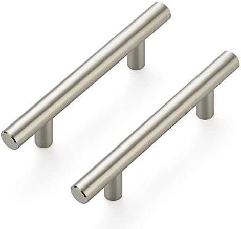 Ravinte Cabinet Handles,5" Length,3" Hole Center,Brushed Nickel,60 Pack by Ravinte