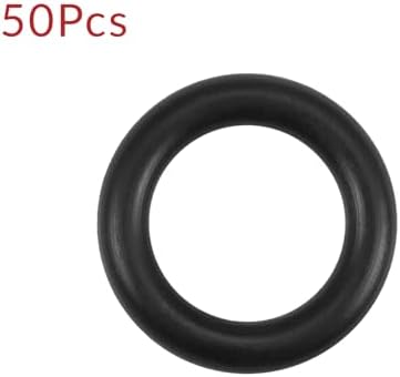 Nitrile Rubber O-Rings 13.4mm OD 9.8mm ID 1.8mm Width, Metric Sealing Gasket for Plumbing, Gas, Automotive and Faucet Repair, Pack of 50 - Image 2