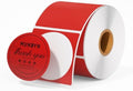 MUNBYN 2 Inch Red Round Thermal Labels for Business, 750 Sheets/1 Roll by MUNBYN
