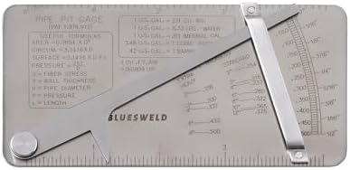 Pipe Pit Welding Gauge Gage Welder Inspection Measuring Tools - Image 3