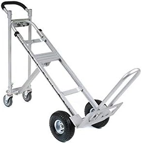 Global Industrial Aluminum 3-in-1 Convertible Hand Truck - Image 2