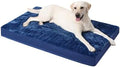 KSIIA Orthopedic Dog Bed for Large Dogs with Waterproof Lining, Blue, 35x22 by KSIIAPetProducts