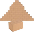 Edenseelake 50 Pack 7x5x4 inches Shipping Boxes Corrugated Cardboard Boxes for Packing, Moving, Mailing, Brown by Edenseelake