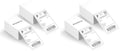 MUNBYN 4x6 Inch Thermal Labels, 1000 Labels/2 Stacks(500 Pcs per Stack) (Pack of 2) by MUNBYN