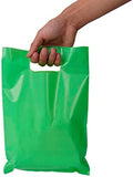 ysmile Green Plastic Shipping Bag with Handle for Small Business Poly Merchandise Bag for Retail in Bulk Party Favor 2.5 Mil 7.8"x11.8" by ysmile