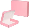 10x8x2 In Pink Shipping Boxes Medium, Pack of 30 Corrugated Mailer Boxes for Packaging Small Business by OUGEBOX