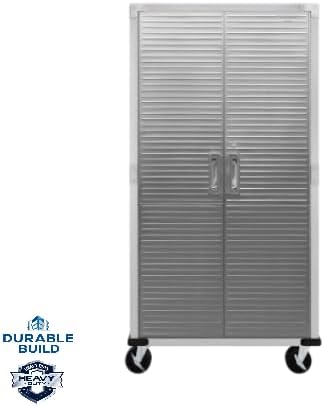 Heavy-Duty Commercial Storage Cabinet (Granite Gray, 36" W x 18" D x 72" H) - Image 3