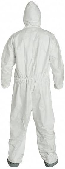 DuPont Tyvek 400 TY122S Disposable Protective Coverall Hood, Boots - Image 6
