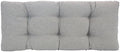 Klear Vu The Gripper Non-Slip Tufted Bench Cushion for Indoor Furniture, Assembled in USA, Entryway Storage, Bay Window, Corner Nook or Piano Seat, 33 Inches, Chenille Gray by KlearVUHomeTextiles