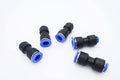 Push to Connect Fitting 12mm x 8mm Tube OD, Straight Union by IVLPHA
