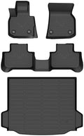 AIPOIL® Floor Mats & Cargo Liner Set for 2018-2024 BMW X3 G01/M40i/30i/M (Not fit car Without Spare tire & X3 30e) All Weather Protection TPE Car Full Set Custom Car Mats Accessories - Black by AIPOIL